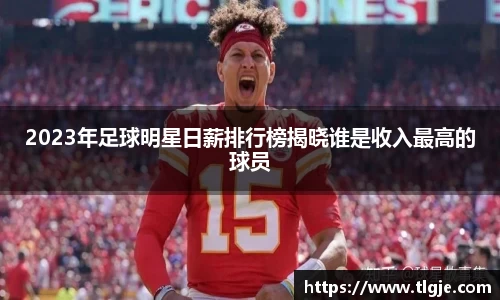 2023年足球明星日薪排行榜揭晓谁是收入最高的球员